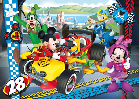 Clementoni puzzle 24 maxi super kolor mickey mouse