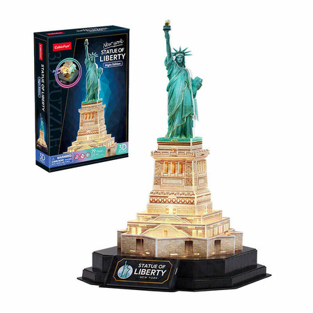 CubicFun Puzzle 3D LED Statua Wolności 205362