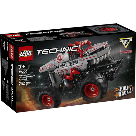 Lego 42200 Technic Monster Jam ThunderROARus z napędem typu pull-back