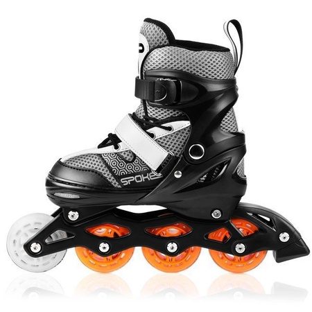 Łyżworolki arya 33-37 bk/or 270256