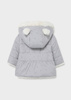 Mayoral Kurtka dwustronna z futerkiem rozm. 2-4m 65 kolor 20 gris