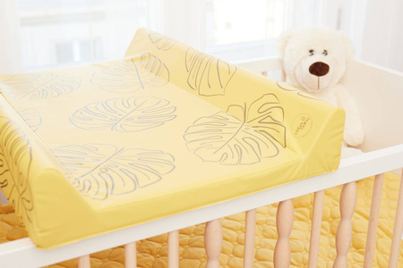 Ceba przewijak twardy krótki (50x70) Comfort Monstera Mustard 336817