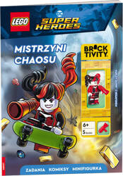 Książeczka LEGO DC COMICS SUPER HEROES MISTRZYNI CHAOSU 344443
