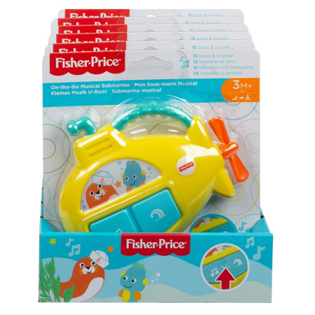 Fisher price muzyczna łódź podwodna gfx89 fxc02