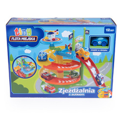 Flota Miejska Tiny Zjeżdzalnia z autkiem 731316