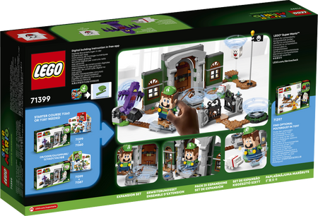 Lego 71399 Super Mario Zestaw rozszerzający Wejście do rezydencji Luigiego™