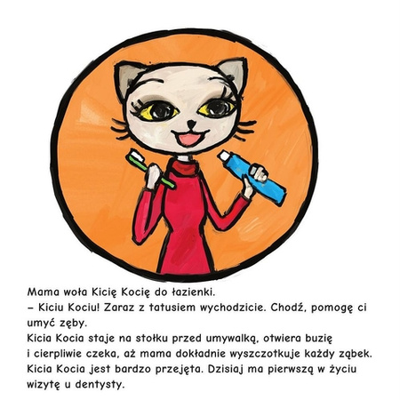 Książeczka Kicia Kocia u dentysty 657982