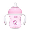 Chicco Pierwszy kubek treningowy z miękkim ustnikiem 4M+ 200ml pink 069972 