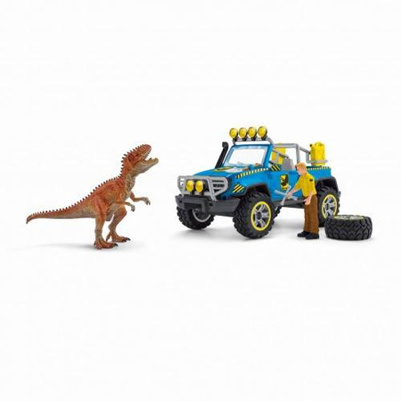Schleich Samochód terenowy z miejscem dla dinosaura Dinozaurs 266442