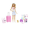 Barbie HJY18 Lalka podróżniczka 098125