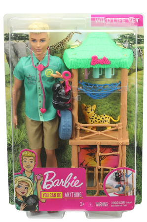 Barbie ken kariera gjm32 zestaw