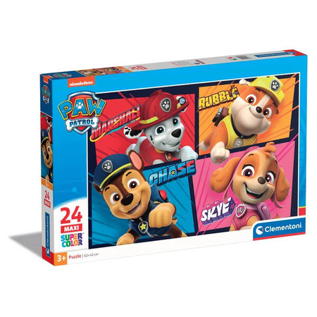 Clementoni Puzzle 24 Super Kolor Psi Patrol 242382