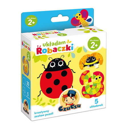 Czuczu: puzzle do pary - zwierzątka 2+ 490685