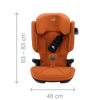 Britax Romer Kidfix i-Size BR Storm Grey SB fotelik samochodowy 15-36 kg