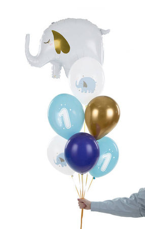 Balony 30cm Roczek Pastel Light Blue A'6 199224