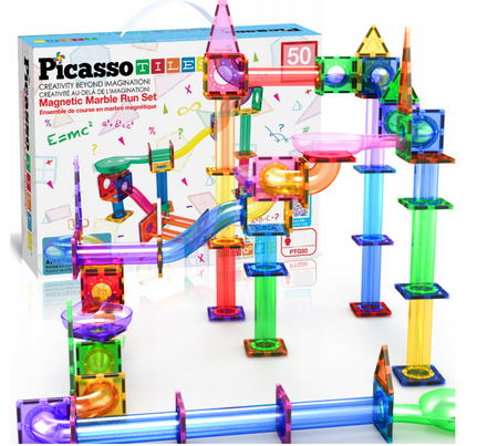 Picasso Tiles Klocki magnetyczne 50 elementów 022723