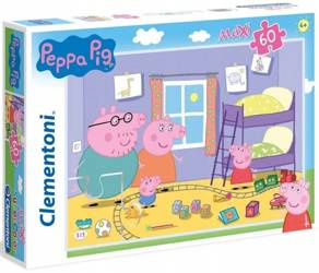 Clementoni Puzzle 60 Maxi Super Kolor Peppa Pig