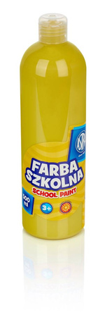 Farba astra 500ml żółta szkolna 240067