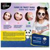 Farbki do twarzy zestaw z opaską Panda Kidea 097135