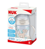 Nuk Butelka FC 150ml z uchwytem i wskaźnikiem temp. Disney Król Lew ustnik silikonowy niekapek 418702