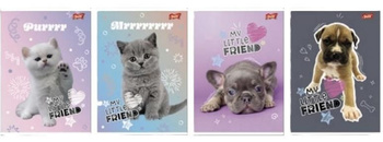 Zeszyt A5 32k krata laminowany MY LITTLE FRIEND 692161