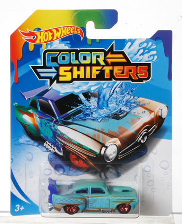 Hot wheels bhr15 auto zmieniające kolor