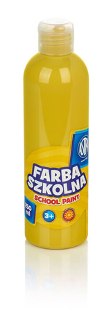 Farba astra 250ml żółta szkolna 108216