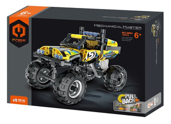 IM MASTER Klocki Terenówka żółta niebieska 199el 040165