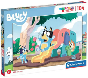 Clementoni Puzzle 104 Maxi Super Kolor Bluey 271719