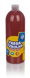 Farba astra 1000ml brazowa szkolna 108612