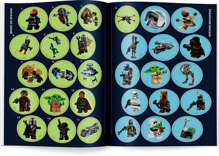 Książeczka LEGO STAR WARS KOLOROWANKA Z NAKLEJKAMI 341671