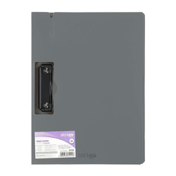 Strigo Deska z klipem bocznym A4 szara 812416