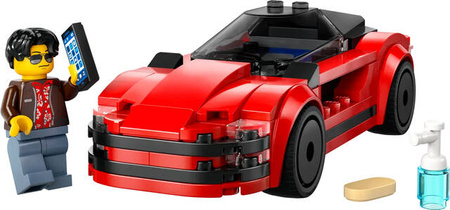 Lego 60448 City Czerwony samochód sportowy 812403