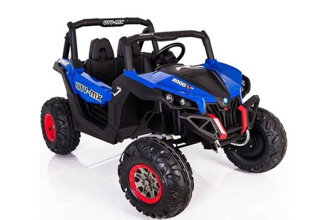 Auto na akumulator Jeep XMX603 niebieski MP4