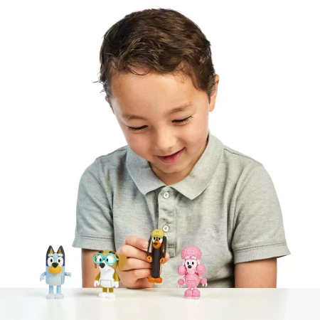 Bluey Figurki 4pak Przyjaciele 130148