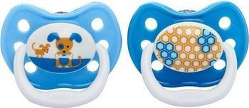 Dr. Brown's Smoczki ortodontyczny 2szt prevent-classic 6-12m niebieski