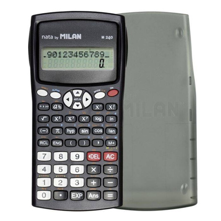 Kalkulator Milan naukowy M240 czarny 027522