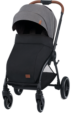 Kinderkraft wózek spacerowy 2w1 evolution cocoon platinum 914661