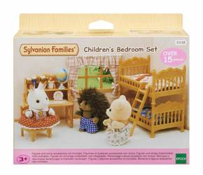 Sylvanian families 5338 wiejski pokój dziecięcy + łóżko piętrowe