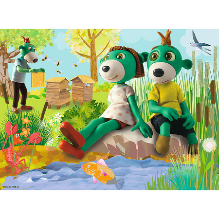 Puzzle Trefl 30 Trefliki nad stawem 182651