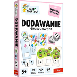 Gra Trefl Dodawanie/Mały odkrywca 028058