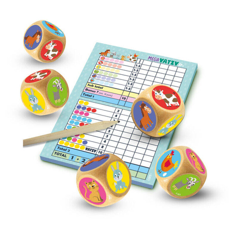 Ses Creative Gra Mega Yatzy Junior 022945