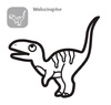 Książeczka Gruba krecha Dinozaur 072112