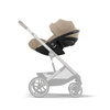 Cybex Cloud G i-Size Plus Almond Beige beige fotelik samochodowy