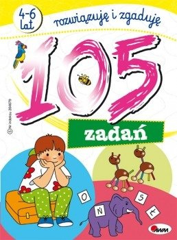 Książeczka 105 zadań 4-6 lat