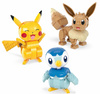 Mega Pokemon Trio do zbudowania Klocki 149667