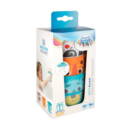 Canpol kubeczki do kąpieli hello litle 560007