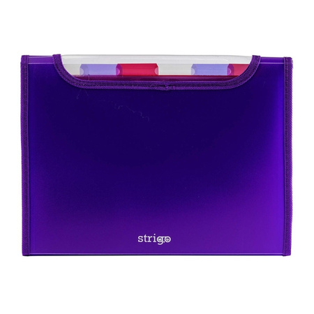 Strigo Vfile teczka pp A4 z 12 przekładkami fioletowa 940168