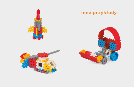 Klocki waffle mini 70szt konstruktor dla chłopca 902806