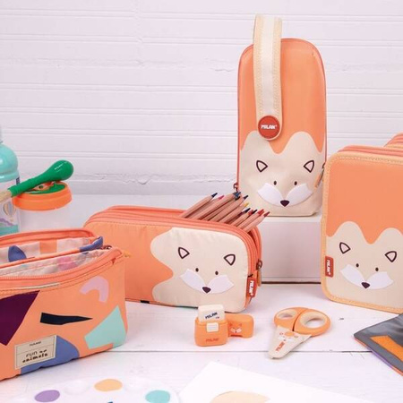 Piórnik Milan 5 komorowy Fun animals 101567